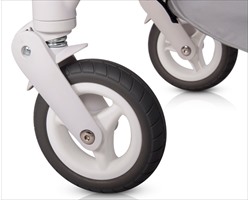 Переднее колесо для коляски EasyGo Minima Plus niagara в сборе с вилкой