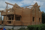 Строительство домов из бревна, бруса и деревянного каркаса строительной компании 