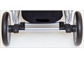 Задняя балка в сборе с колесами  для детской коляски ABC Design Pramy Luxe (АБЦ Дизайн Прами Люкс)
